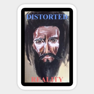 DISTORTED REALITY Sticker